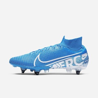 Ghete Fotbal Nike Mercurial Superfly 7 Elite SG-PRO Anti-Clog Traction Soft-Ground Barbati Albastri